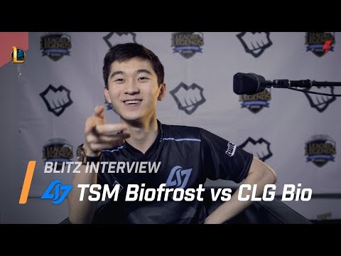 Biofrost: “When I’m featured in TSM Legends, all the info leads to me not being very communicative."