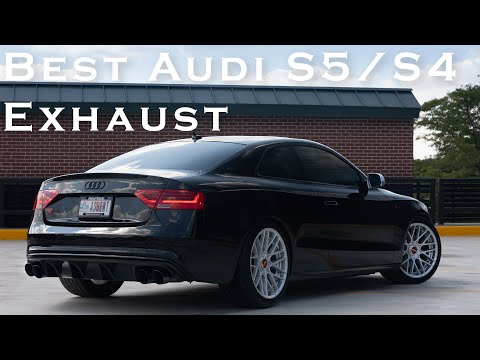 AWE Track Exhaust with Stock Downpipes | Audi S5 3.0T