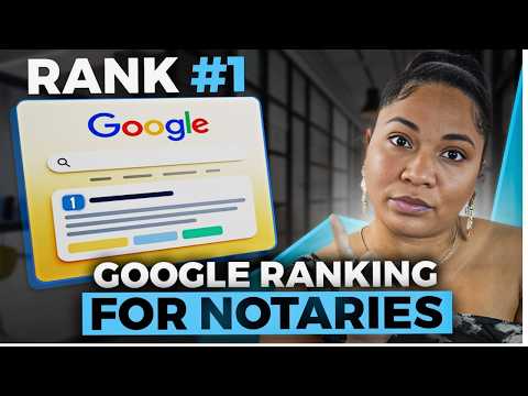 How to Rank #1 on Google as a Notary Public 2026 – Step-by-Step Guide