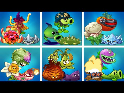 6 Super Team Battle-Team Plant Vs Team Plant-That Team Plant Will Win?PvZ 2