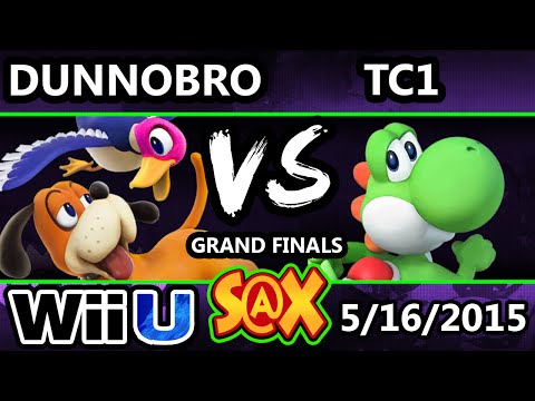 S@X Arcadian - DunnoBro (Duck Hunt, Yoshi) Vs. TC1 (Yoshi) SSB4 GF - Smash Wii U - Smash 4