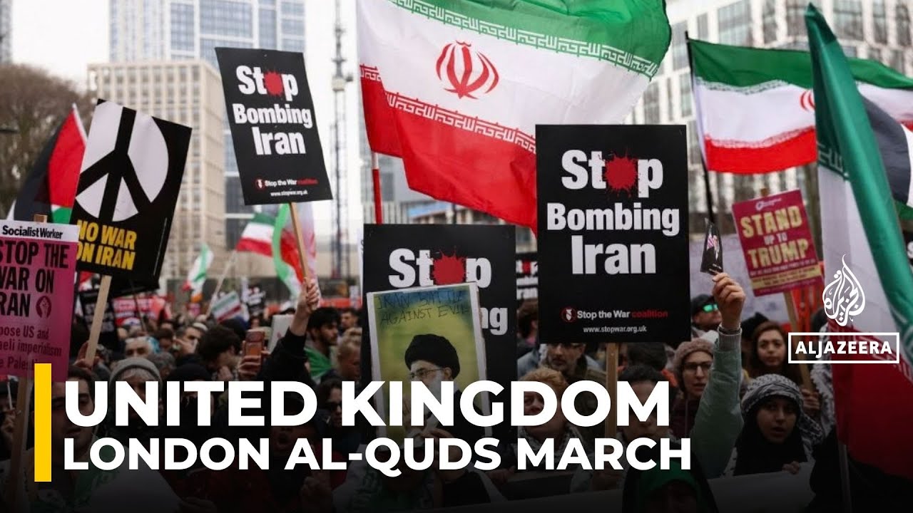 UK police restrict pro-Palestinian protest in London amid Iran war tensions