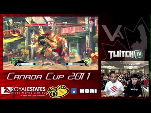 Canada Cup Gaming 2011 SSF4AE Leslie SGP vs MCZ MRN WolfKrone USA Loser Finals