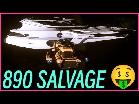Easy Repeatable 890 Jump Salvage Location - Star Citizen - Drake Vulture or Aegis Reclaimer