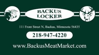 Backus Locker | Backus MN Meat Processing