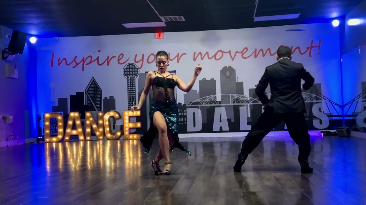 Yanina Quiñones y Neri Piliu performing at 3rd Dallas Tango Weekend August 2024 (3/3)