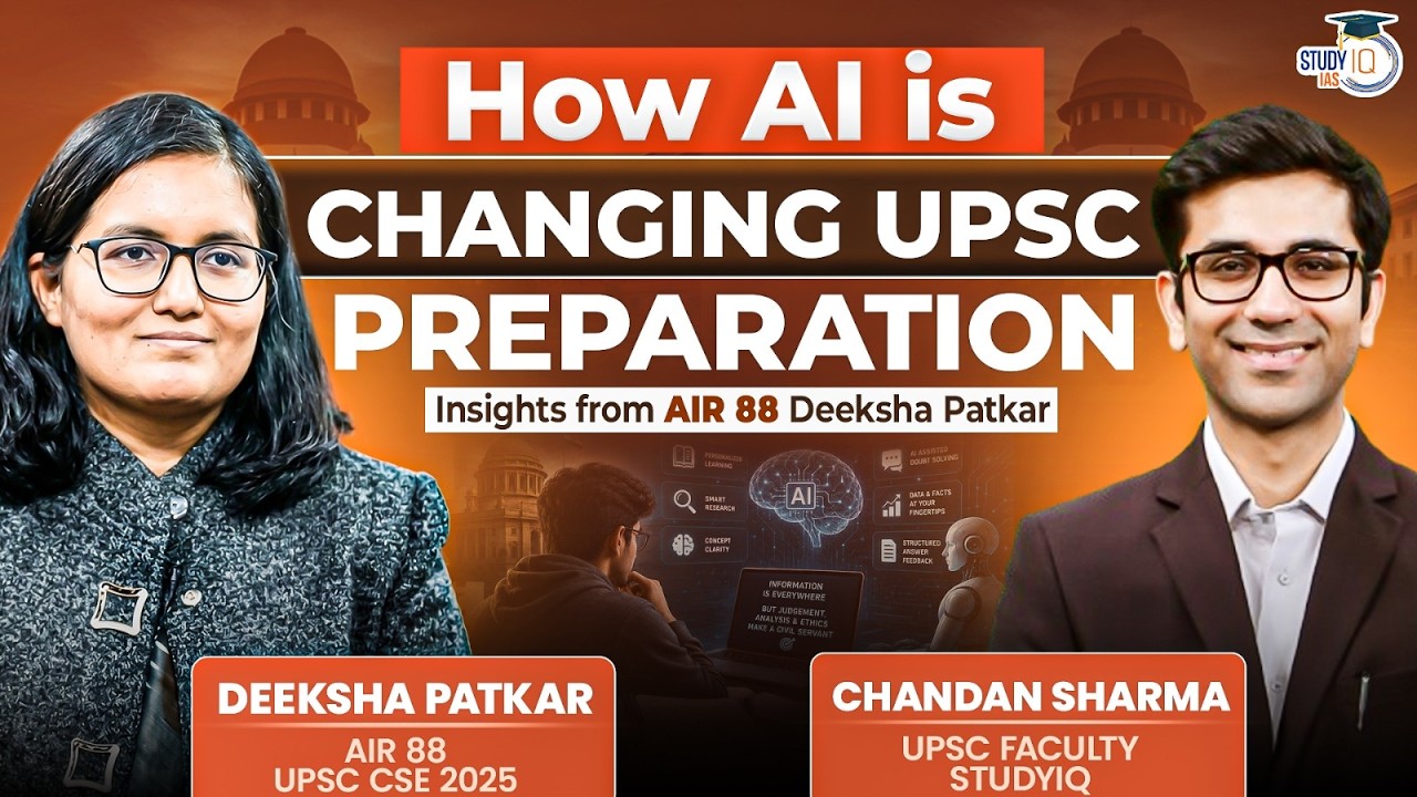 Can AI Help You Crack UPSC? | Insights from Deeksha Patkar | By Chandan Sharmac