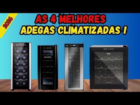 As 4 Melhores Adegas Climatizadas Do Mercado! Adega Climatizada Ideal Para Comprar 2026