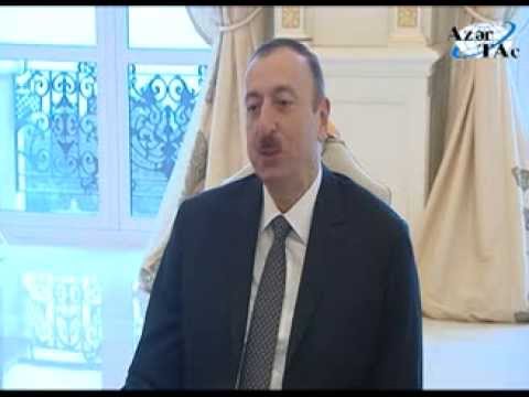 Azerbaijani President receives former French PM