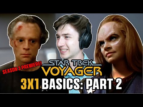 SEASON 3 PREMIERE! STAR TREK VOYAGER - 3X1 - “Basics Part 2” FIRST TIME WATCHING REACTION!