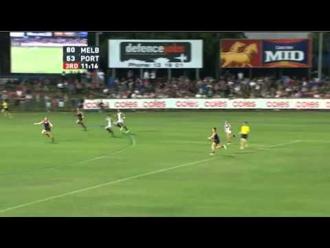AFL 2011 Round 17 Highlights: Melbourne V Port Adelaide