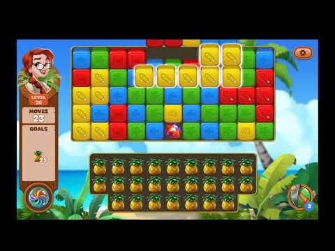 Lost Island Blast Adventure Level 26 NO BOOSTERS - A S GAMING