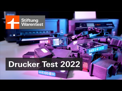 Test Drucker 2022: Qualität,Tintenverbrauch+Drucktempo im Vergleich (Druckertest Stiftung Warentest)
