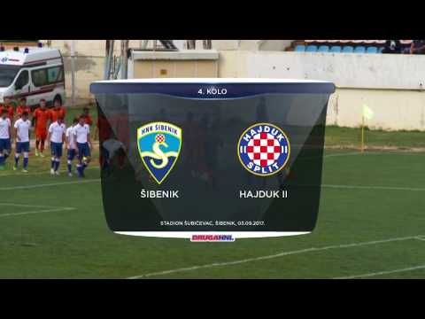 HNTV sažetak: ŠIBENIK vs HAJDUK II 0:3 (4. kolo, Druga HNL 17/18)