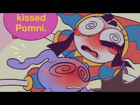 Pomni and Jax Finally Kissed | Pomni x Jax  | The Amazing Digital Circus Comic Dub