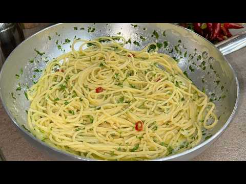 SPAGHETTI AGLIO OLIO E PEPERONCINO COME NON LI AVETE MAI FATTI