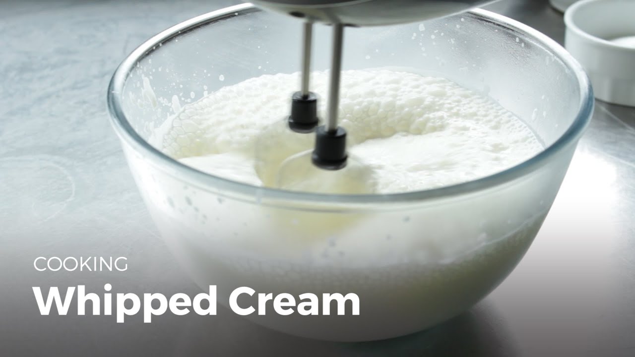 Whipped cream Baking and HomeMade Desserts Sikana