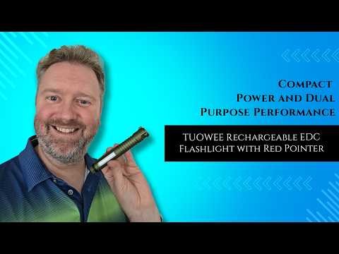Ultimate Small EDC Flashlight with Red Pointer Review
