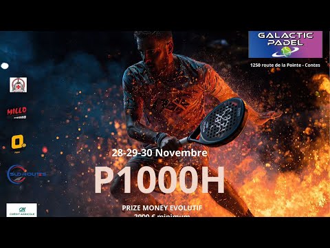 P1000 Messieurs - Open Galactic Padel - 1/2