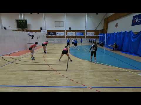 VK ČB U20. vs. Volejbal Přerov - testovací turnaj Ostrava, základní skupina, 3. zápas