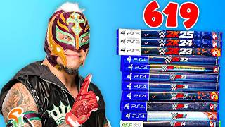 Hitting a 619 in EVERY WWE 2K Game!