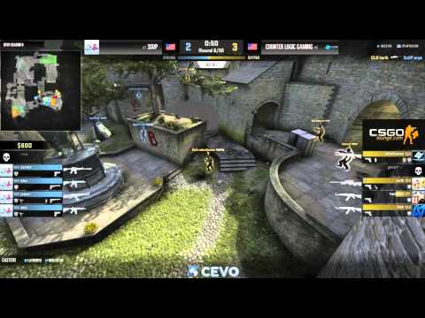Counter-Logic Gaming vs 3sUP Game 1 (CEVO-P CS:GO Season 8) - Misled & LATORR