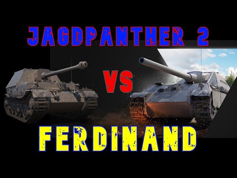 Jagdpanther 2 vs Ferdinand ll Wot Console - World of Tanks Console Modern Armour
