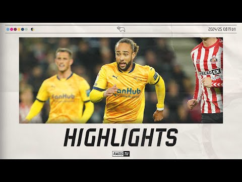 HIGHLIGHTS | Sunderland 2 - 0 Derby County