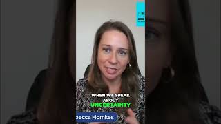 You're talking about uncertainty wrong