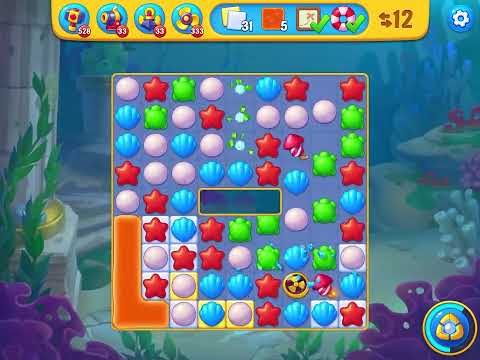 Fishdom level 7941 no boosters フィッシュダム ノーマル [Friend's]