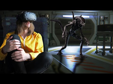 I Slept In Alien Isolation In VR and It was INTENSE
