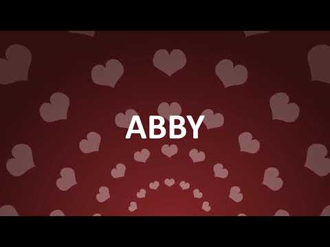 HAPPY BIRTHDAY ABBY