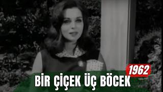 Bir Çiçek Üç Böcek | Leyla Sayar - Orhan Günşiray Siyah Beyaz Eski Tür