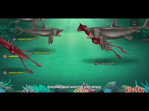 Dino Water World Colossal Squid & Basking Shark Vs Basking Shark Boss