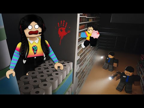 QUEDAMOS ATRAPADAS EN UN SUPERMERCADO DE NOCHE Y NOS OCURRE ALGO TERRIBLE 😱 | paolazgames