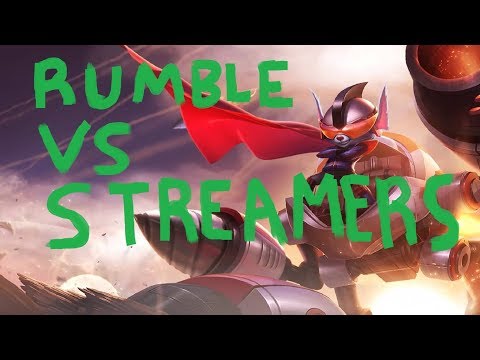 MASTER TIER RUMBLE KILLING STREAMERS