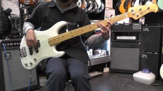 Video thumbnail for 【デモ演奏】ERNiE BALL MUSIC MAN Caprice Bass Ivory White/M @ 御茶ノ水楽器センター by 御茶ノ水楽器センター