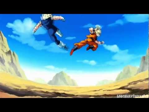 DBZ Remastered - Ssj2 Goku Vs. Majin Vegeta (Best Fighting Scene!!) (1080p HD)