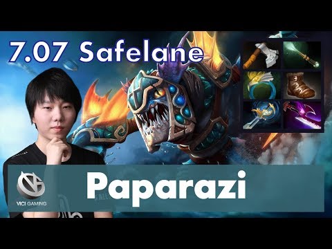 Paparazi Slark Safelane | Swift Victory | 7.07 Update Patch Dota 2 Gameplay Pro MMR