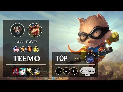 Teemo Top vs Sylas - NA Challenger Patch 10.6