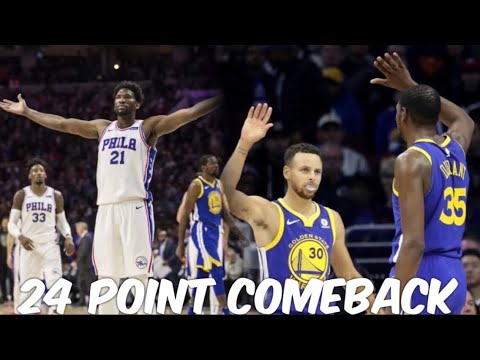 NBA Largest Comebacks (2017-2018 Season)