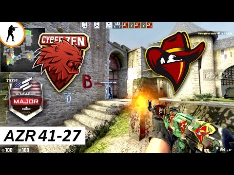 AZR POV 41-27 vs VG.CyberZen (Asia Minor Championship - ELEAGUE Major 2017)