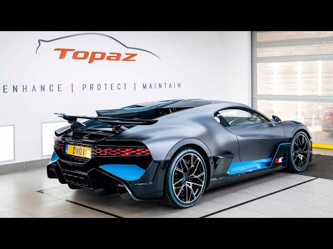 World's First Bugatti Divo Hypercar Bespoke Paint Protection