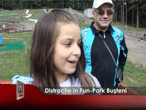 Distracţie în Fun-Park Buşteni