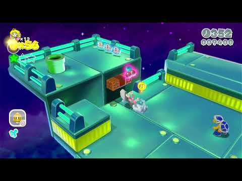 Super Mario 3d World (WiiU) 4-3 100% Speedrun in 112