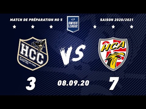 08 09 2020 HC La Chaux de Fonds   HC Ajoie 3 7