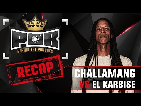 Challamang Recap vs EL Karbise - Behind The Punches POB LIVE 11 Oktober