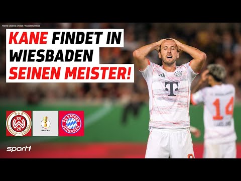 Wahnsinn in Wiesbaden! Bayern zittert sich in letzter Sekunde weiter! ⏱⚽