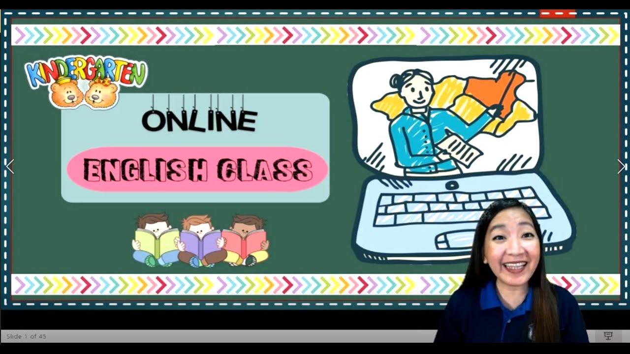 Online Teaching l Classroom Objects l EFL /ESL kindergartners
