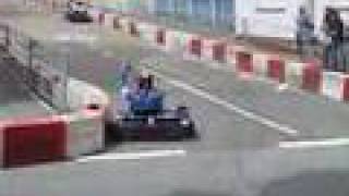 preview picture of video 'Kartrennen Freudenstadt , Kart Crash! Teil 2'
